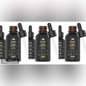 Lot of 3 Bottles - Elevate Hair Growth Regrowth Oil Serum 1oz Bottle NEW